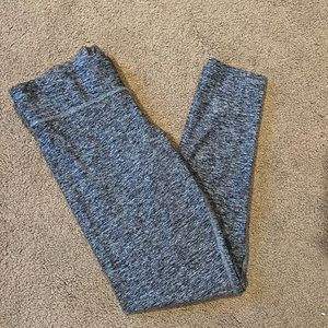 Pink grey workout leggings